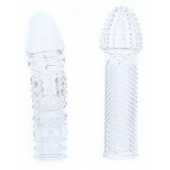 Комплект из 2 прозрачных насадок на пенис PENIS EXTENDER PACK - Dream Toys - в Норильске купить с доставкой