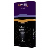 Разноцветные презервативы DOMINO Colour Beauty - 6 шт. - Domino - купить с доставкой в Норильске