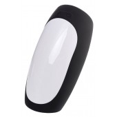 Черно-белый перезаряжаемый мастурбатор Erotist Hailstorm - Erotist Adult Toys - в Норильске купить с доставкой