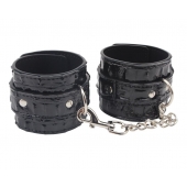 Черные наручники Surrender Wrist Restraints - Chisa - купить с доставкой в Норильске
