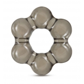 Дымчатое эрекционное кольцо Stay Hard Thick Bead Cock Ring - Blush Novelties - в Норильске купить с доставкой
