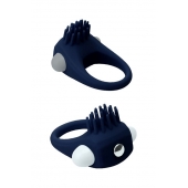 Синее эрекционное виброкольцо STIMU RING - Dream Toys - в Норильске купить с доставкой