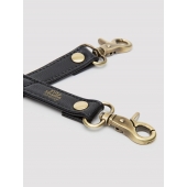Черный фиксатор для манжет Bound to You Faux Leather Hogtie - Fifty Shades of Grey - купить с доставкой в Норильске
