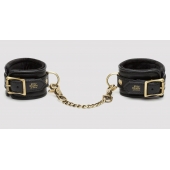 Черные наручники Bound to You Faux Leather Wrist Cuffs - Fifty Shades of Grey - купить с доставкой в Норильске