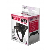 Черный пояс для насадок CLASS STRAP Restyling - LOVETOY (А-Полимер) - купить с доставкой в Норильске