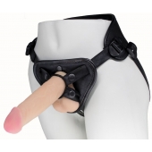 Пояс харнесс BEST UNI strap с 2 насадками - 18 и 22 см. - LOVETOY (А-Полимер) - купить с доставкой в Норильске