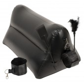 Надувная любовная подушка Portable Triangle Cushion с аксессуарами - Orion - купить с доставкой в Норильске