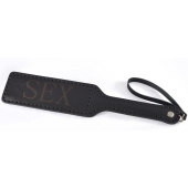Черная гладкая шлепалка SEX - 35 см. - Sitabella - купить с доставкой в Норильске