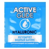 Лубрикант на водной основе Active Glide с гиалуроновой кислотой - 3 гр. - Биоритм - купить с доставкой в Норильске