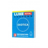 Текстурированные презервативы LUXE Royal Exotica - 3 шт. - Luxe - купить с доставкой в Норильске