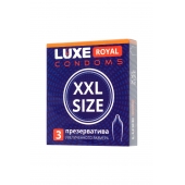Презервативы увеличенного размера LUXE Royal XXL Size - 3 шт. - Luxe - купить с доставкой в Норильске
