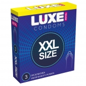 Презервативы увеличенного размера LUXE Royal XXL Size - 3 шт. - Luxe - купить с доставкой в Норильске