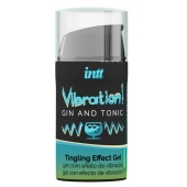 Жидкий интимный гель с эффектом вибрации Vibration! Gin   Tonic - 15 мл. - INTT - купить с доставкой в Норильске