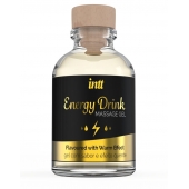 Массажный гель с согревающим эффектом Energy Drink - 30 мл. - INTT - купить с доставкой в Норильске