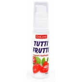 Гель-смазка Tutti-frutti со вкусом барбариса - 30 гр. - Биоритм - купить с доставкой в Норильске