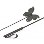 Черный стек  Бабочка  - 56 см. - Sitabella - купить с доставкой в Норильске