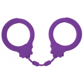 Фиолетовые силиконовые поножи Limitation - Lola Games - купить с доставкой в Норильске