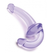 Фиолетовый безремневой страпон Strapless Strap-On - Lux Fetish - купить с доставкой в Норильске