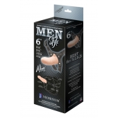 Пустотелый фаллопротез MEN STYLE - 17,5 см. - LOVETOY (А-Полимер) - купить с доставкой в Норильске