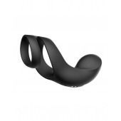 Черное эрекционное кольцо Benedict для стимуляции промежности - Svakom - в Норильске купить с доставкой