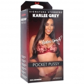 Мастурбатор-вагина Karlee Grey ULTRASKYN Pocket Pussy - Doc Johnson - в Норильске купить с доставкой