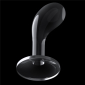 Прозрачный стимулятор простаты Flawless Clear Prostate Plug - 15 см. - Lovetoy - в Норильске купить с доставкой
