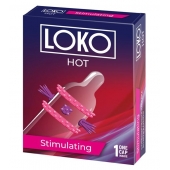 Стимулирующая насадка на пенис LOKO HOT с возбуждающим эффектом - Sitabella - в Норильске купить с доставкой