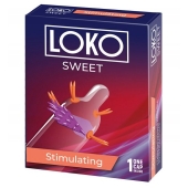 Стимулирующая насадка на пенис LOKO SWEET с возбуждающим эффектом - Sitabella - в Норильске купить с доставкой