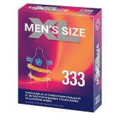 Стимулирующая насадка на пенис MEN SIZE 333 - Sitabella - в Норильске купить с доставкой