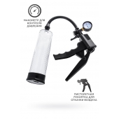 Прозрачная механическая помпа для пениса Viggo - Sexus - в Норильске купить с доставкой