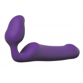 Фиолетовый безремневой страпон Queens L - Adrien Lastic - купить с доставкой в Норильске