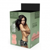 Телесный мастурбатор-вагина Olivia - Dream Toys - в Норильске купить с доставкой