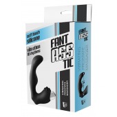 Черный вибромассажер простаты FantASStic Vibrating Prostate Massager - 11,3 см. - Dream Toys - в Норильске купить с доставкой