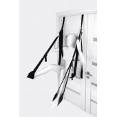 Черные секс-качели на дверь Anonymo №0505 - ToyFa - купить с доставкой в Норильске