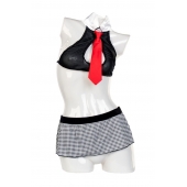 Надувная секс-кукла с реалистичной головой в костюме учительницы - ToyFa - в Норильске купить с доставкой