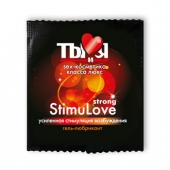 Разогревающий гель-лубрикант Stimulove Strong в одноразовой упаковке - 4 гр. - Биоритм - купить с доставкой в Норильске