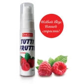 Гель-смазка Tutti-frutti с малиновым вкусом - 30 гр. - Биоритм - купить с доставкой в Норильске