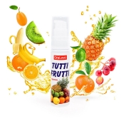 Гель-смазка Tutti-frutti со вкусом тропических фруктов - 30 гр. - Биоритм - купить с доставкой в Норильске