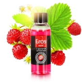 Массажное масло Eros fantasy с ароматом земляники - 50 мл. - Биоритм - купить с доставкой в Норильске