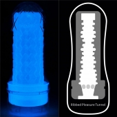 Светящийся в темноте мастурбатор Lumino Play Masturbator Ribbed - Lovetoy - в Норильске купить с доставкой