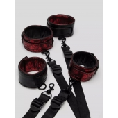 Изысканный набор фиксаций на кровати Reversible Under Mattress Restraint Set - Fifty Shades of Grey - купить с доставкой в Норильске