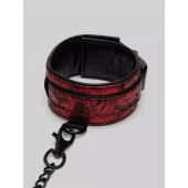 Красно-черные оковы Reversible Faux Leather Ankle Cuffs - Fifty Shades of Grey - купить с доставкой в Норильске