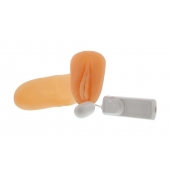 Мастурбатор-вагина с вибрацией ELLY POCKET PAL VAGINA MULTISPEED - NMC - в Норильске купить с доставкой