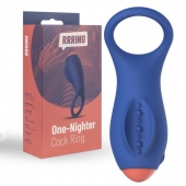 Синее эрекционное кольцо RRRING One Nighter Cock Ring - FeelzToys - в Норильске купить с доставкой
