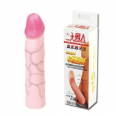 Удлиняющая насадка на пенис Deep Love - 21,5 см. - Baile - в Норильске купить с доставкой