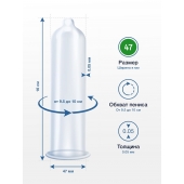 Презервативы MY.SIZE размер 47 - 10 шт. - My.Size - купить с доставкой в Норильске