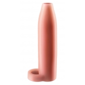Телесная насадка Real Feel Enhancer XL - 17 см. - Pipedream - в Норильске купить с доставкой