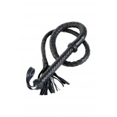 Длинный кожаный кнут с хлопушками на конце - ToyFa - купить с доставкой в Норильске