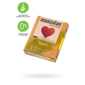 Экологически чистые презервативы Masculan Organic - 3 шт. - Masculan - купить с доставкой в Норильске