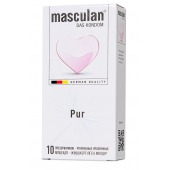 Супертонкие презервативы Masculan Pur - 10 шт. - Masculan - купить с доставкой в Норильске